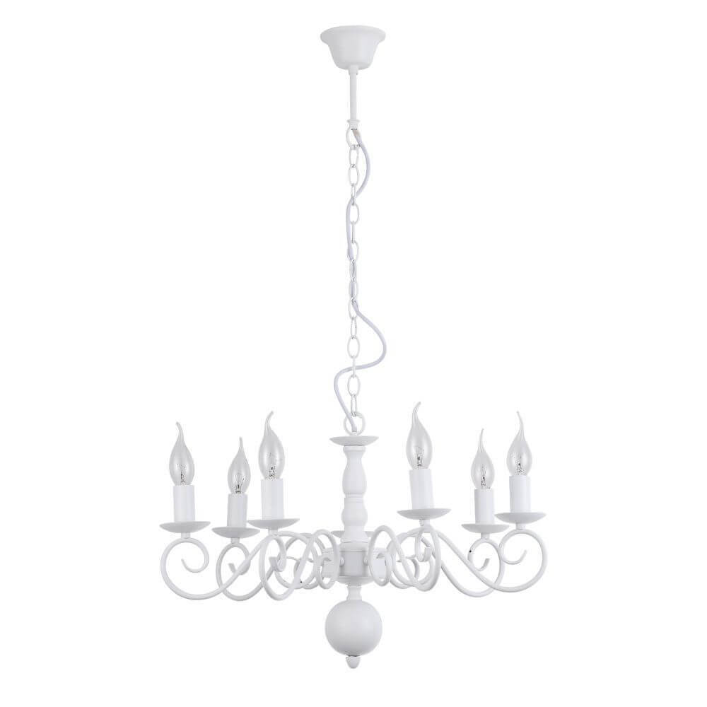 

Подвесная люстра Arte Lamp A1129LM-7WH, Белый, A1129LM-7WH 1129