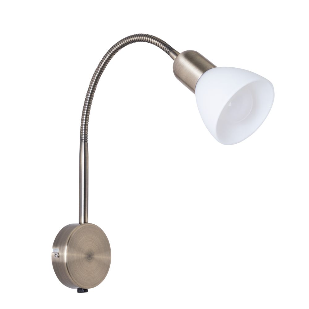 

Бра Arte Lamp Falena A3116AP-1AB, Белый, A3116AP-1AB Falena