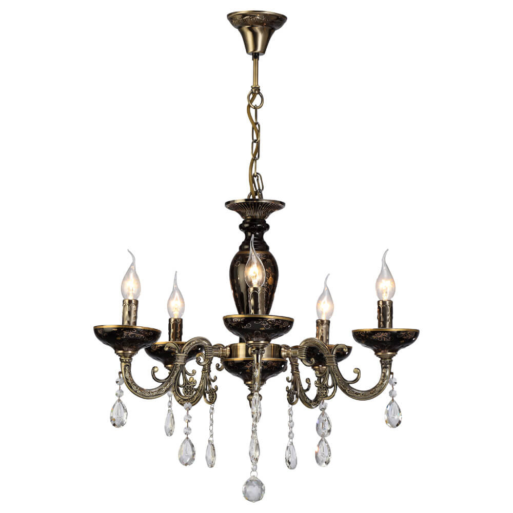 

Подвесная люстра Arte Lamp Dubai A5335LM-5BA