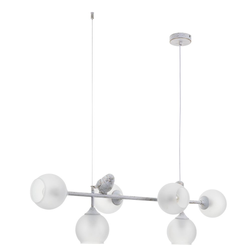 

Подвесная люстра Arte Lamp Gemelli A2150SP-6WG, Белый, A2150SP-6WG Gemelli