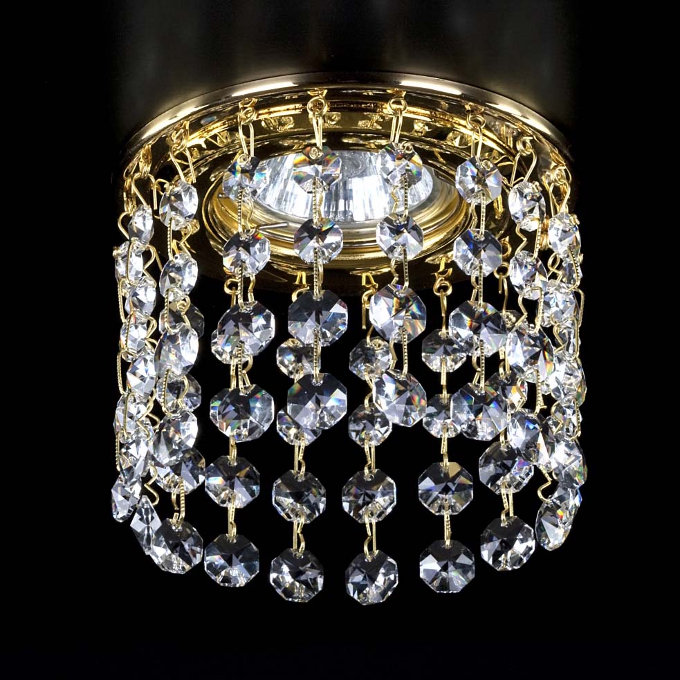 

Встраиваемый светильник Artglass Spot 16 CE, Золотой, Spot 16 CE Spot