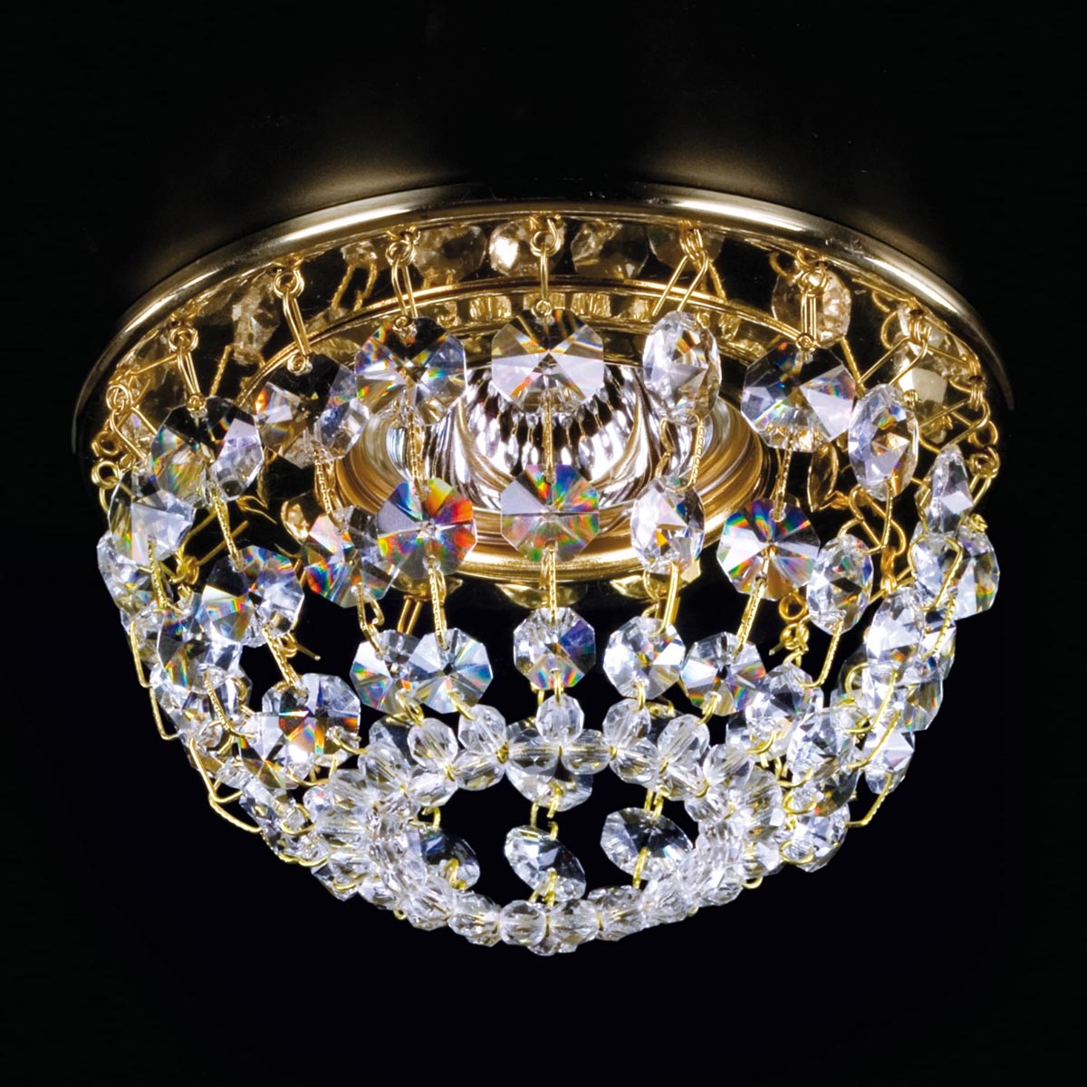 

Встраиваемый светильник Artglass Spot 08 CE, Золотой, Spot 08 CE Spot