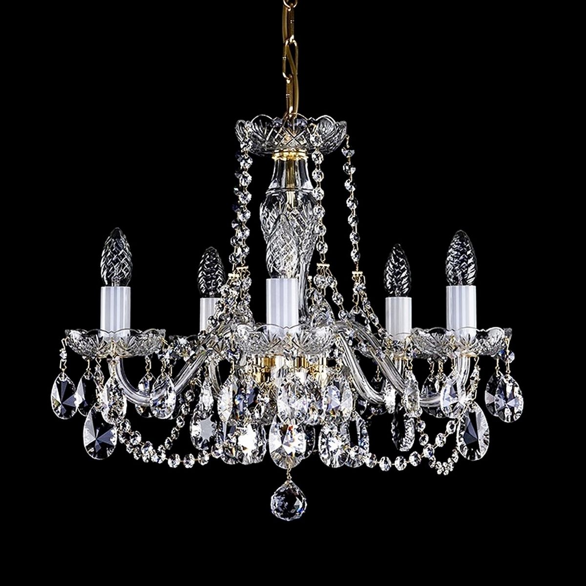 

Подвесная люстра Artglass Elsa V. CE, Латунь, Elsa V. CE Elsa