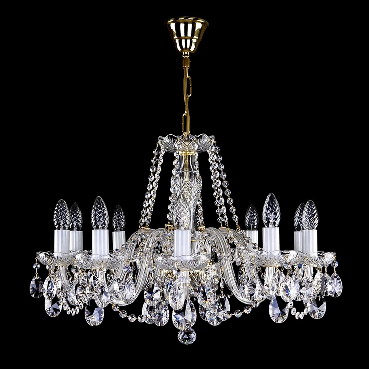 

Подвесная люстра Artglass Elsa X. CE, Латунь, Elsa X. CE Elsa