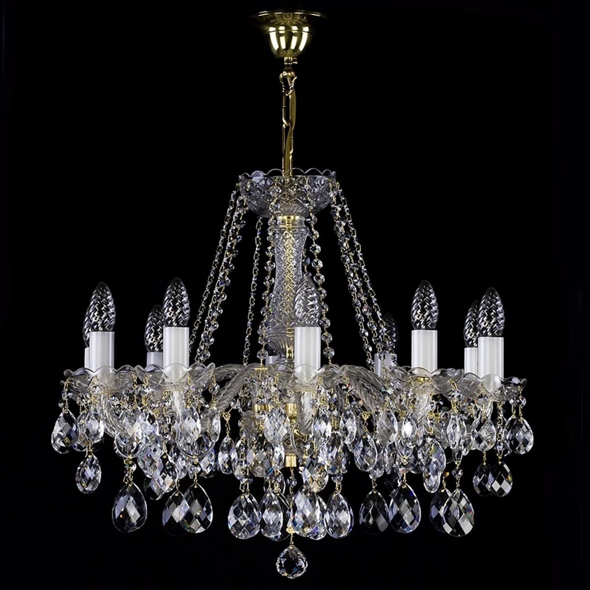 

Подвесная люстра Artglass Heidi X. CE, Латунь, Heidi X. CE Heidi