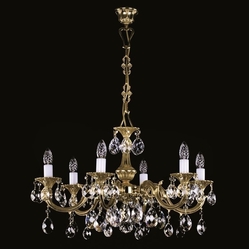 

Подвесная люстра Artglass Alice VI. Polished CE, Латунь, Alice VI. Polished CE Alice