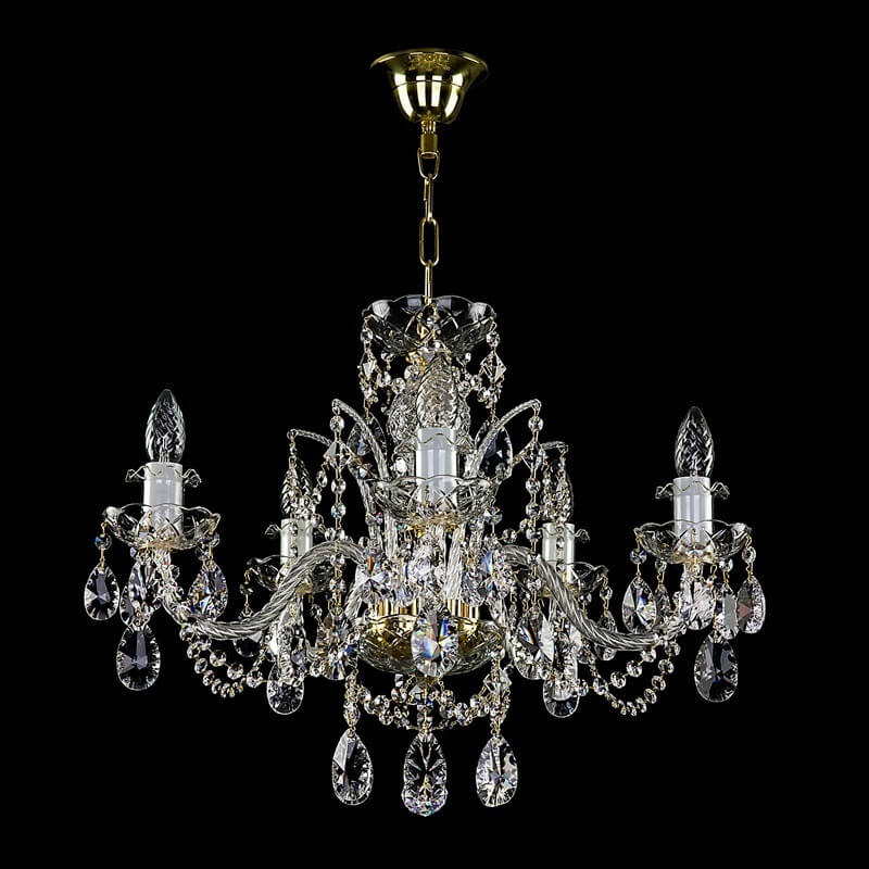 

Подвесная люстра Artglass Alma V. CE, Латунь, Alma V. CE Alma