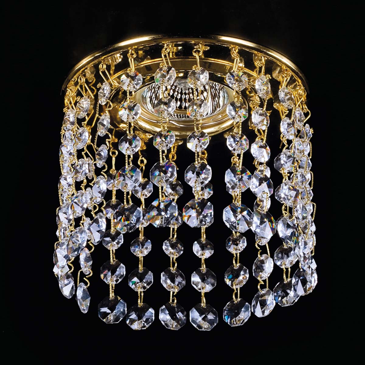 

Встраиваемый светильник Artglass Spot 09 CE, Золотой, Spot 09 CE Spot