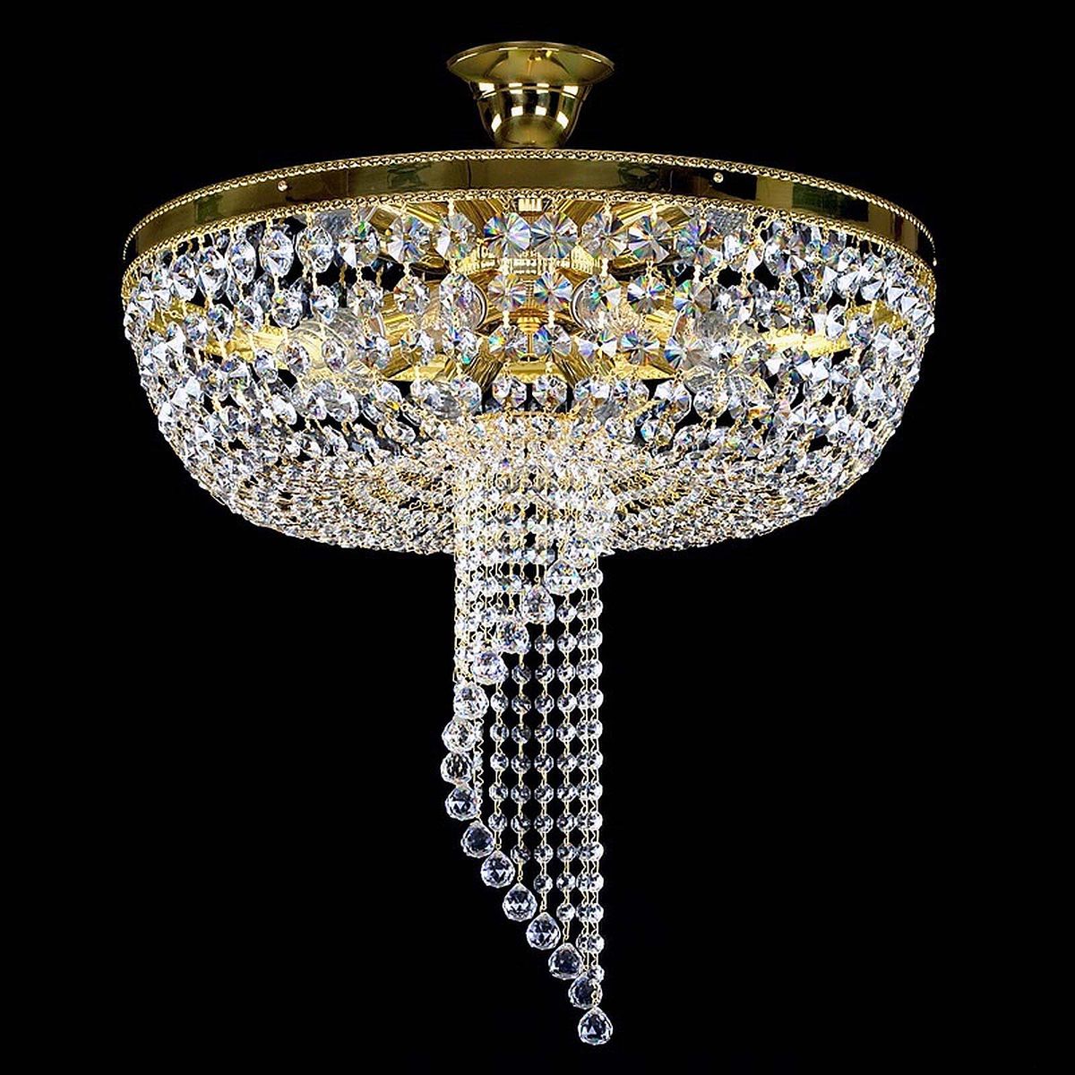 

Потолочная люстра Artglass Dominga CE, Латунь, Dominga CE Dominga