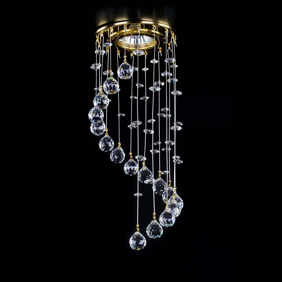 

Встраиваемый светильник Artglass Spot 22 Chaos CE, Латунь, Spot 22 Chaos CE Spot