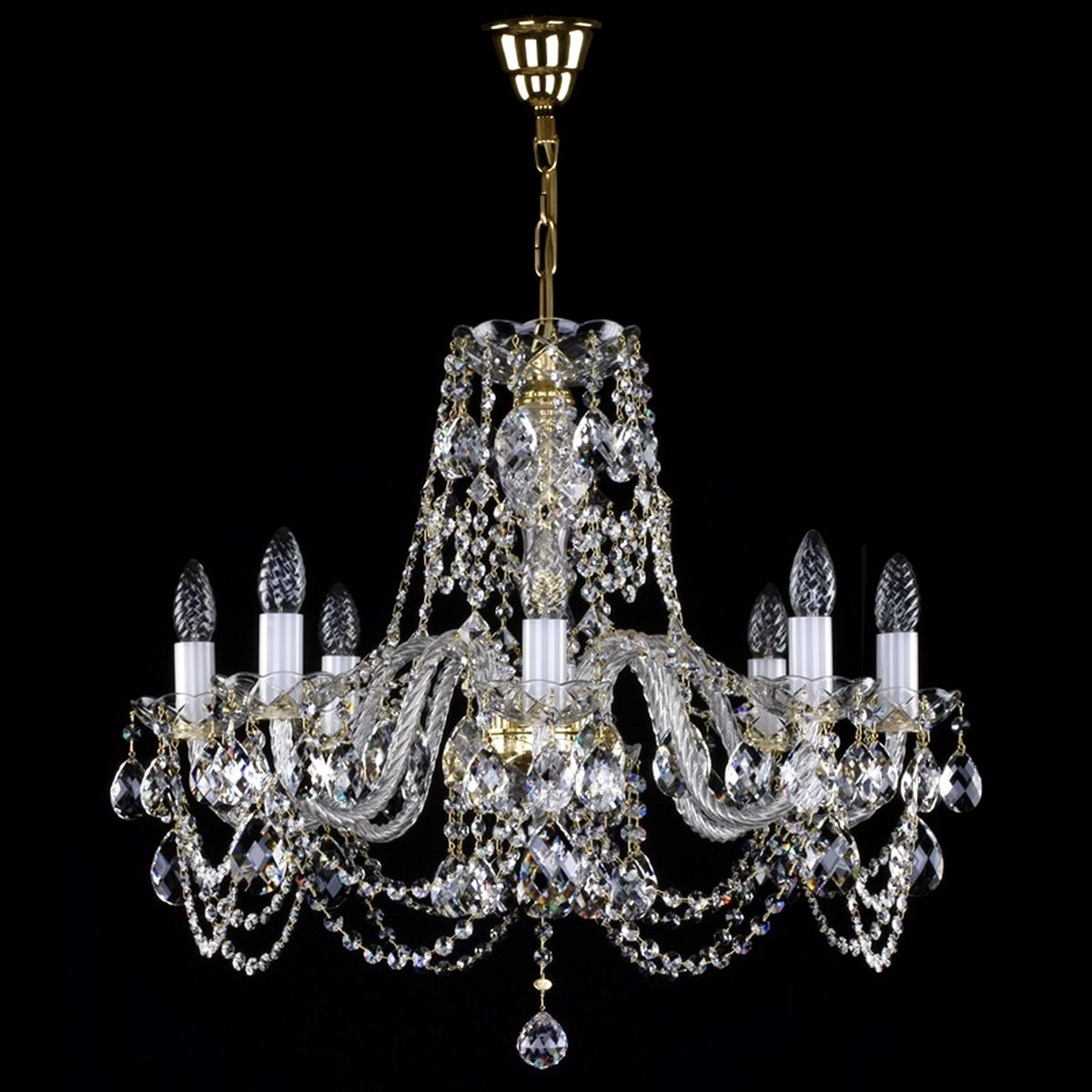 

Подвесная люстра Artglass Donatela VIII. CE, Латунь, Donatela VIII. CE Donatela