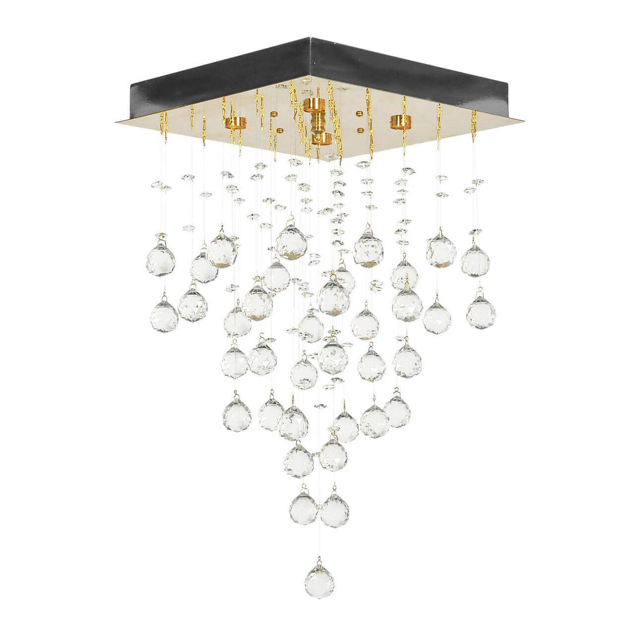 

Люстра Arti Lampadari, Золото, Flusso H 1.4.30.615 G Flusso Gold