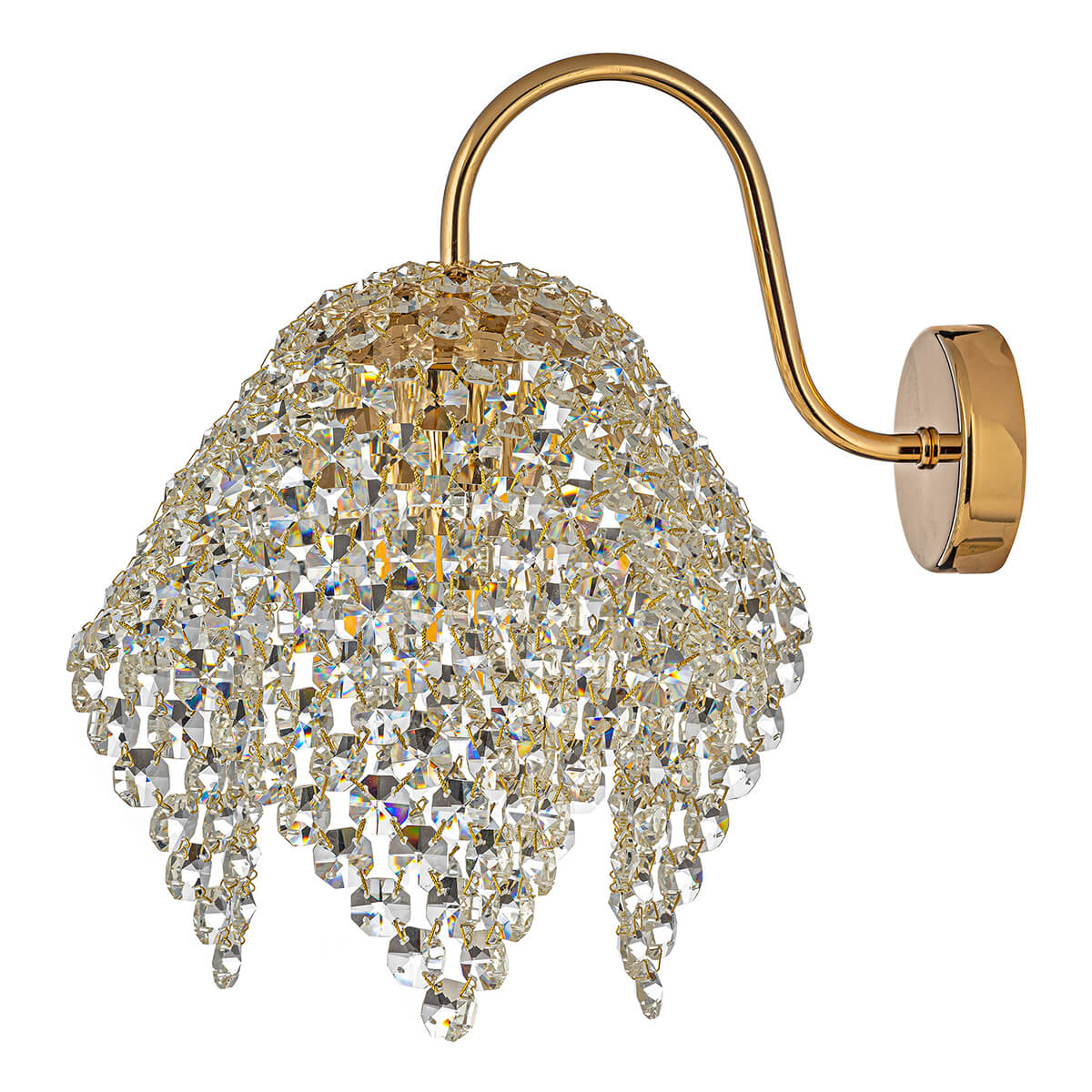 

Бра Arti Lampadari Roma E 2.1.1 G, Золотой, Roma E 2.1.1 G Roma Gold