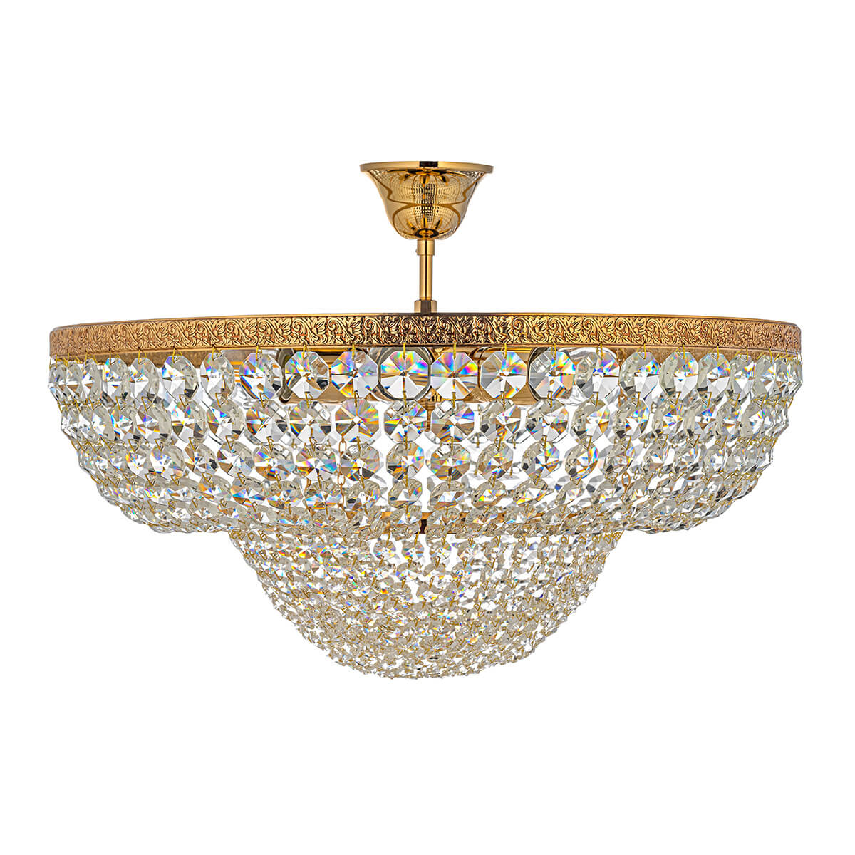 

Потолочный светильник Arti Lampadari Favola E 1.3.50.502 G, Золотой, Favola E 1.3.50.502 G Favola Gold