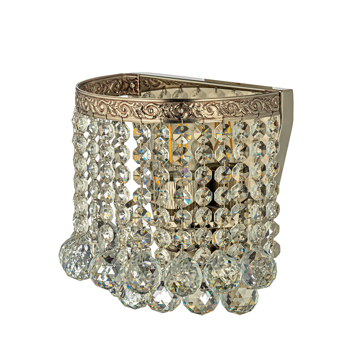 

Настенный светильник Arti Lampadari Castellana E 2.10.501 N, Никель, Castellana E 2.10.501 N Castellana Nickel
