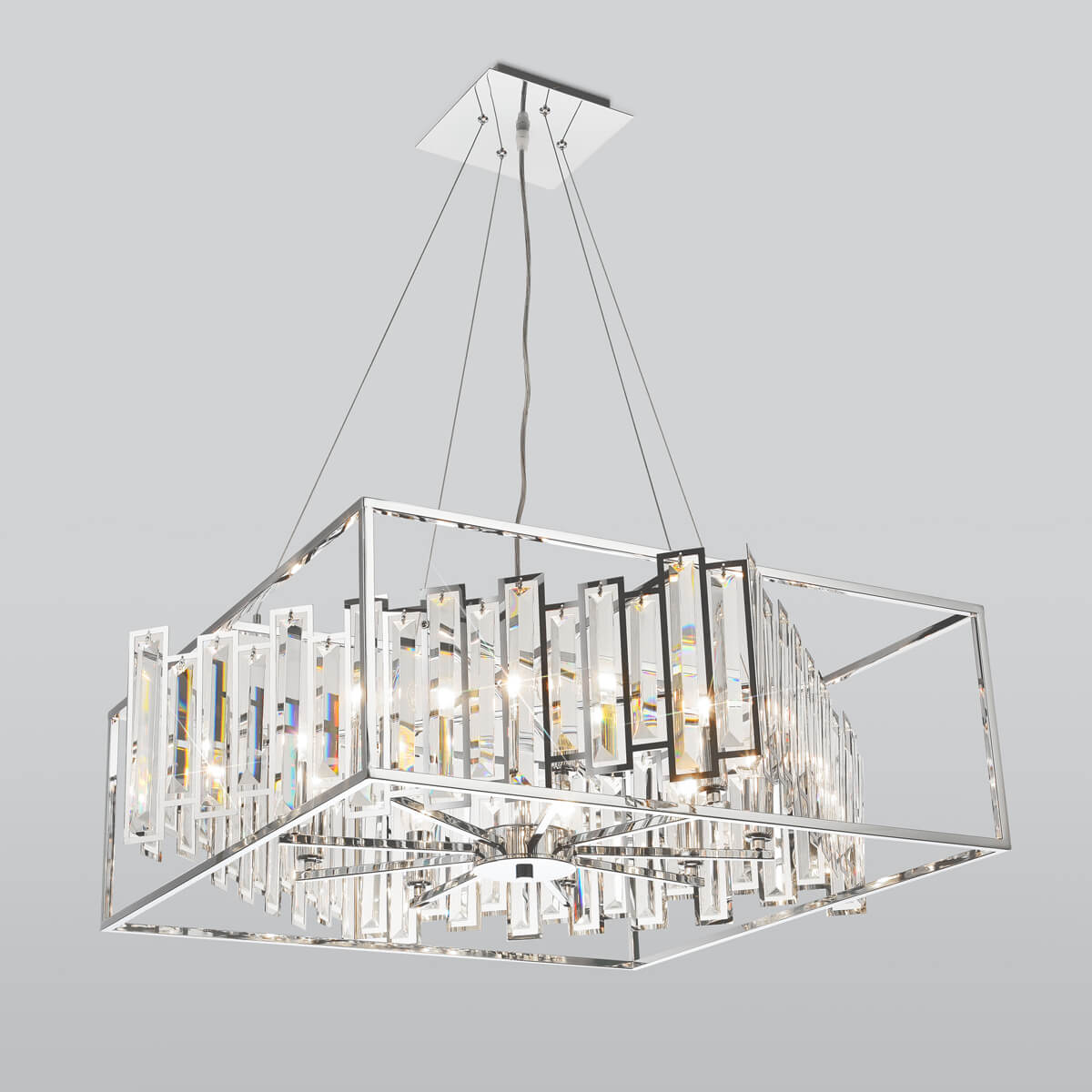 

Подвесная люстра Bogates Cella 312/9 Strotskis, Хром, 312/9 Strotskis Cella