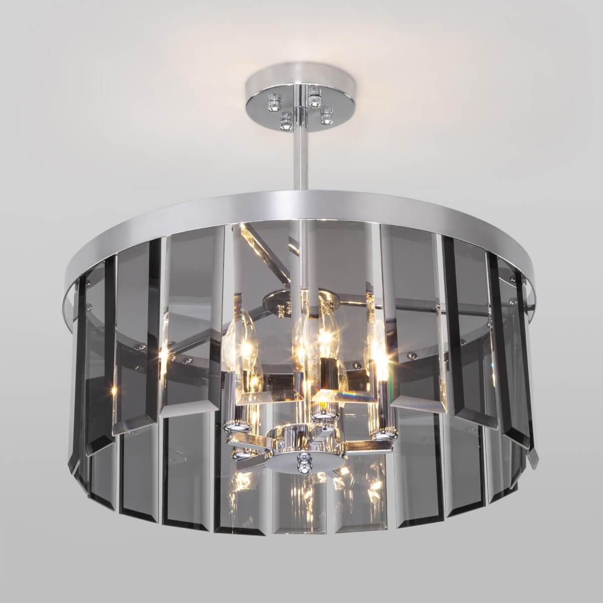 

Потолочная люстра Bogates Eclipse 357/5 Smart, Дымчатый, 357/5 Smart Eclipse