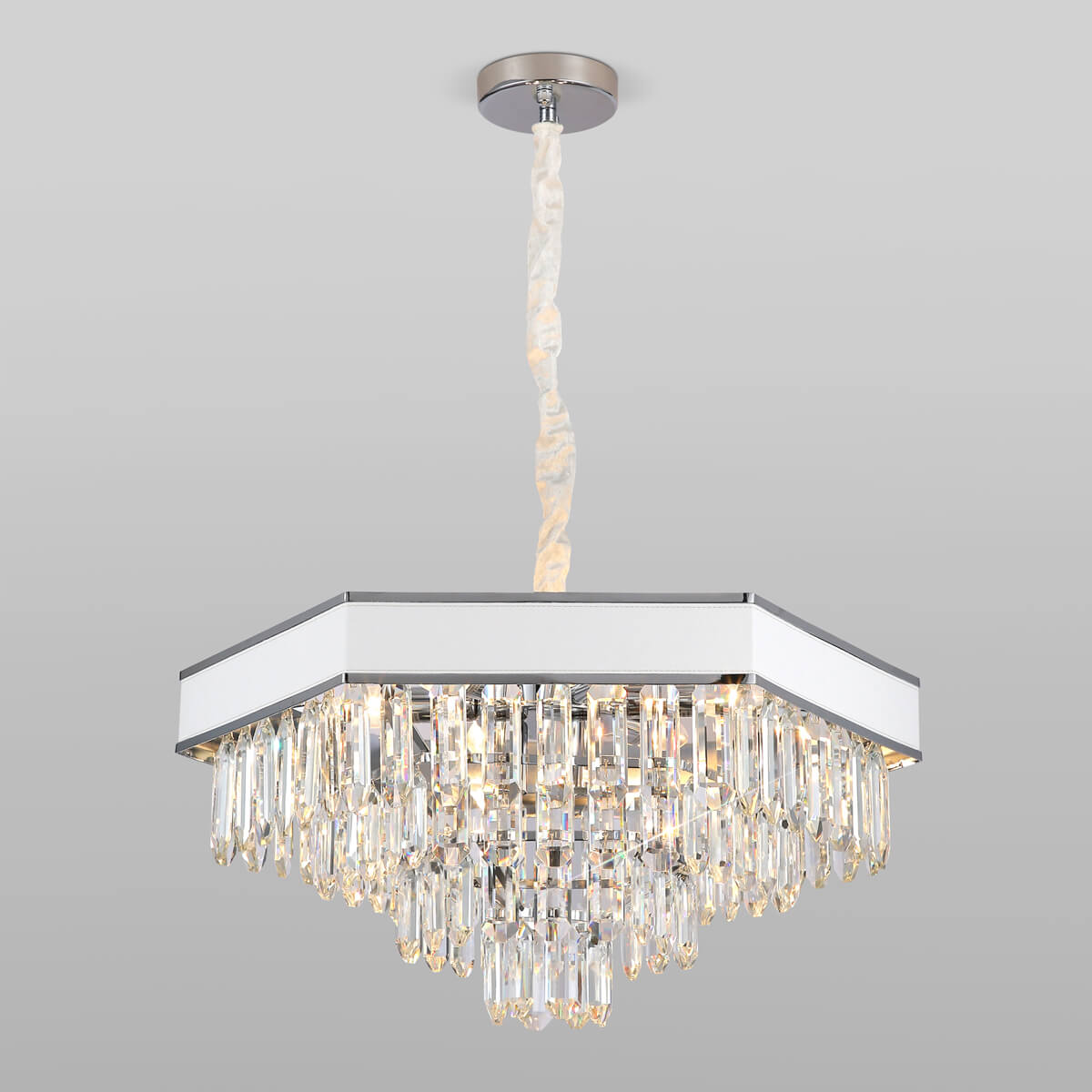 

Подвесная люстра Bogates Pelle 329/9 Strotskis, Белый, 329/9 Strotskis Pelle