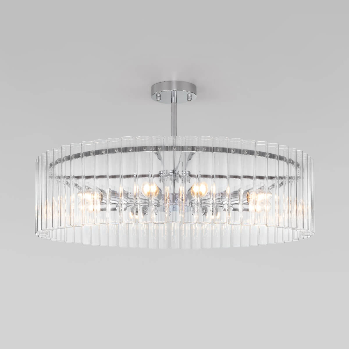 

Потолочная люстра Bogates Flamel 374/8, Хром, 374/8 Flamel