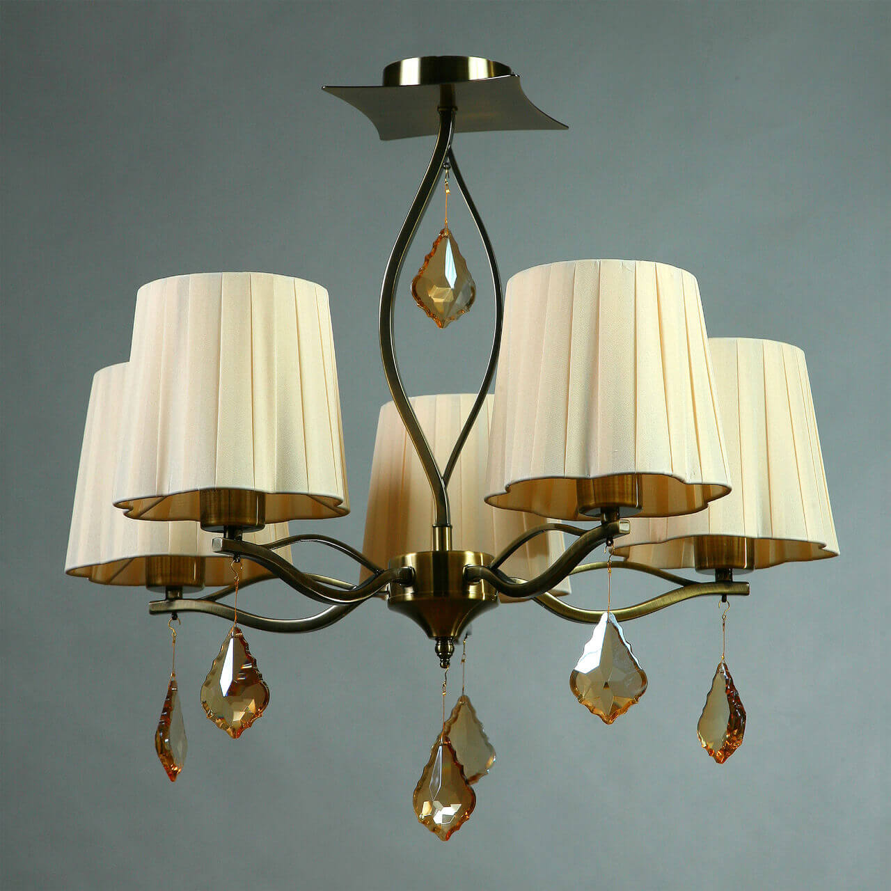 

Потолочная люстра Brizzi BX03203/5 Bronze Cream