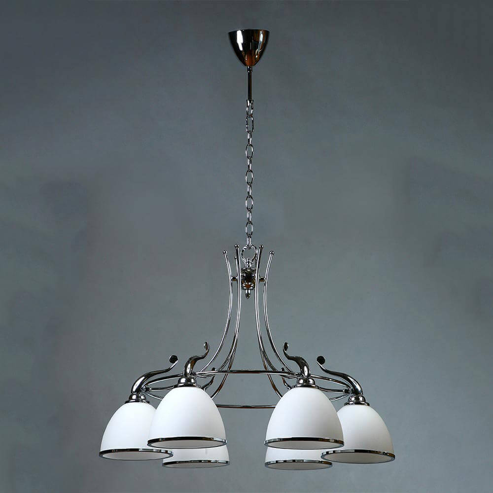 

Люстра Brizzi, Белый, MA02401CA/006 Chrome Almeria Chrome