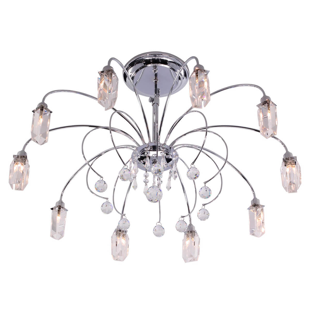

Люстра Citilux, Хром, CL211101 Калипсо Хром