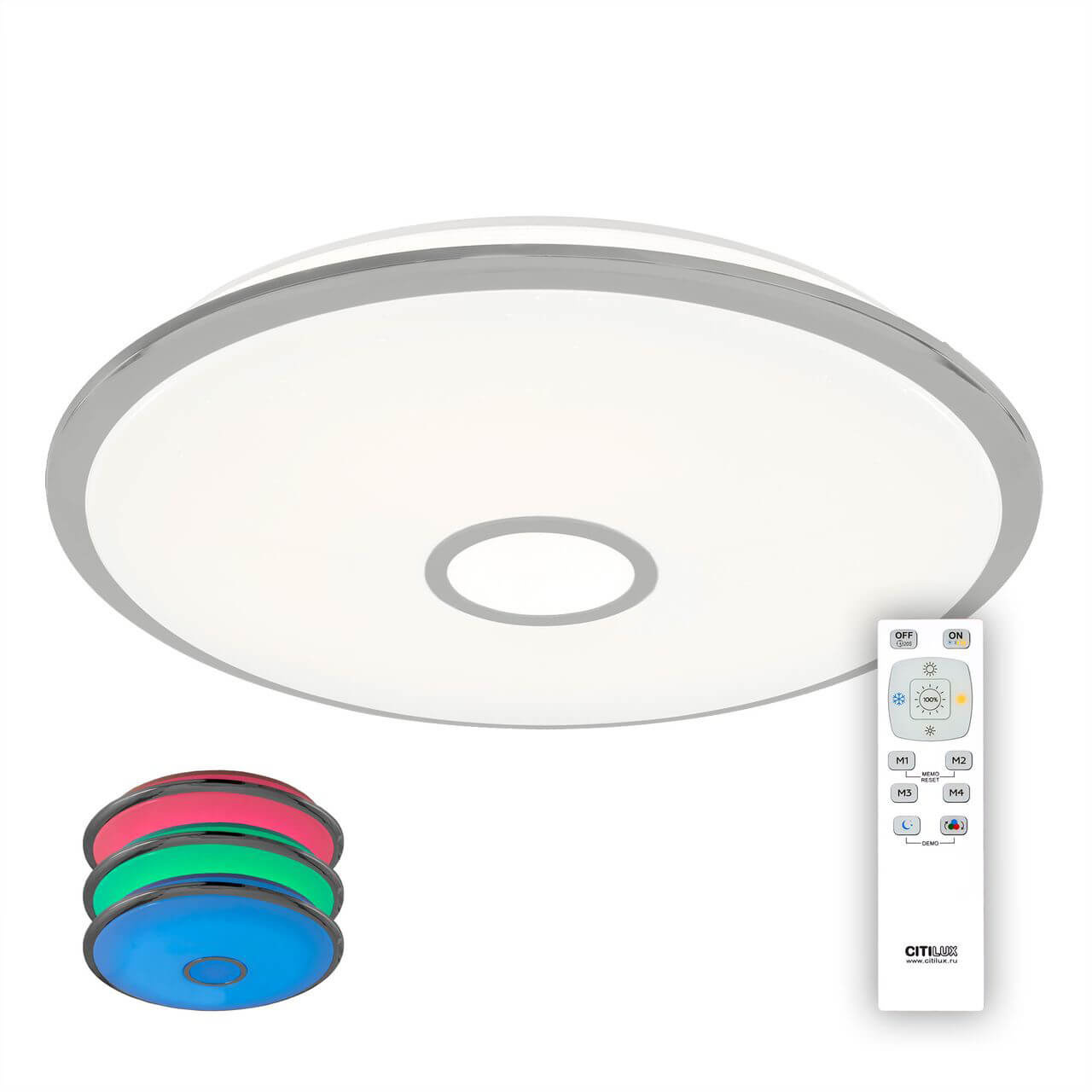 

Потолочный светодиодный светильник Citilux СтарЛайт CL70360mRGB