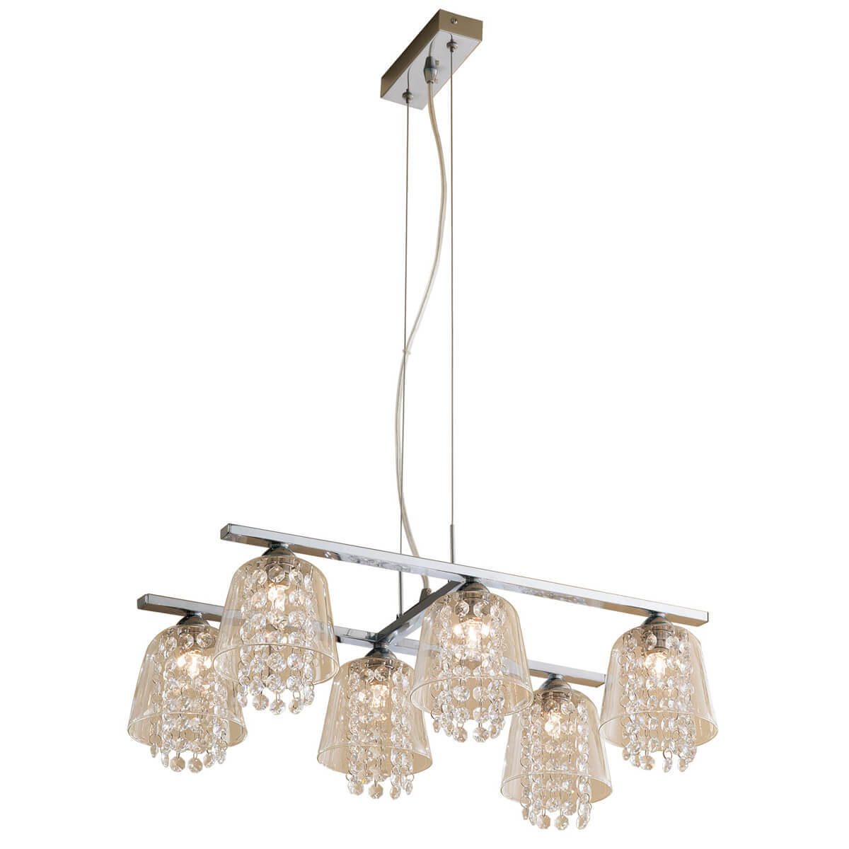 

Люстра Citilux, Хром, CL318161 Асти