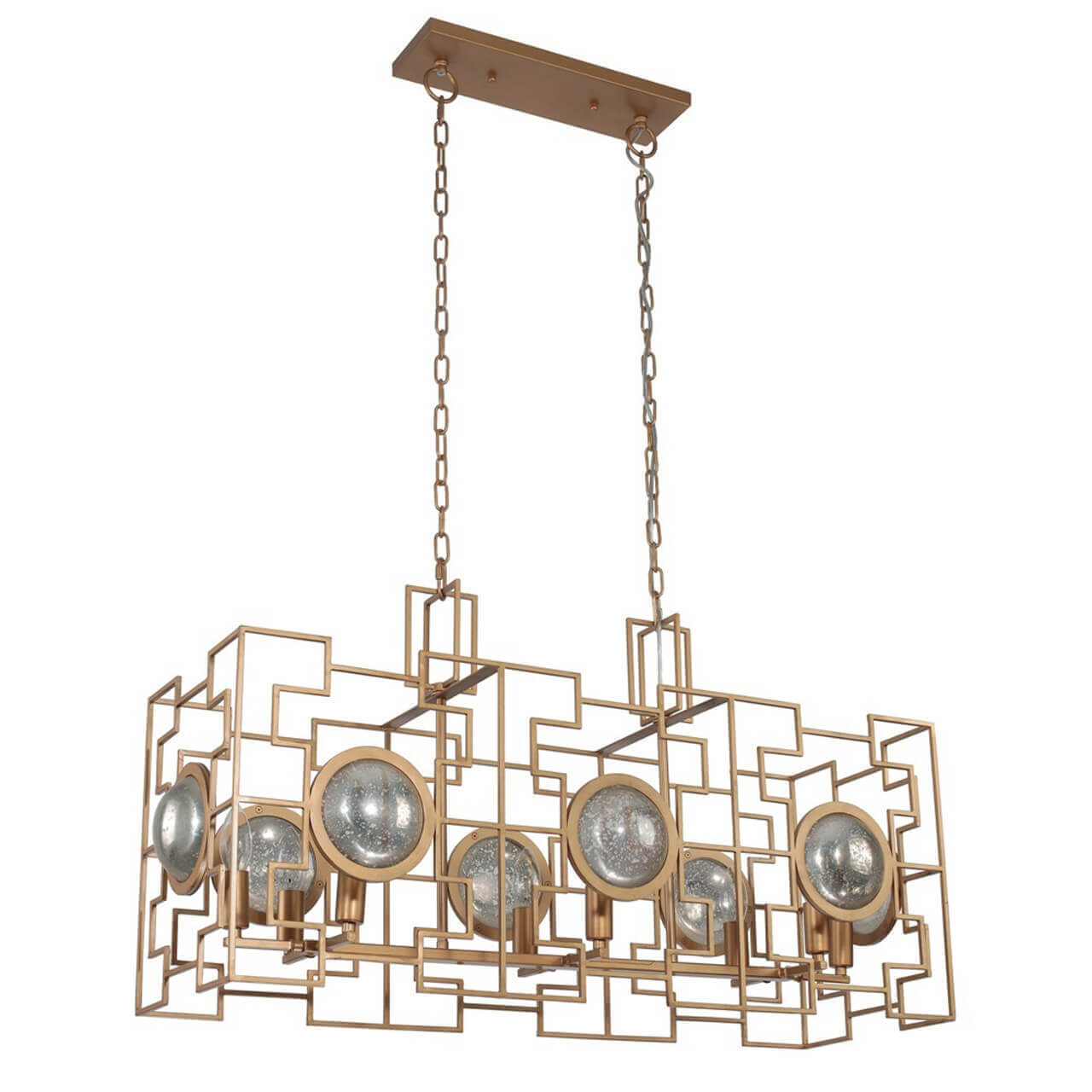 

Подвесная люстра Crystal Lux Cuento SP8 L900 Gold