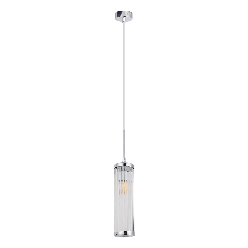 

Подвесной светильник Crystal Lux Tadeo SP1 D100 Chrome/Transparente, Хром, Tadeo SP1 D100 Chrome/Transparente Tadeo