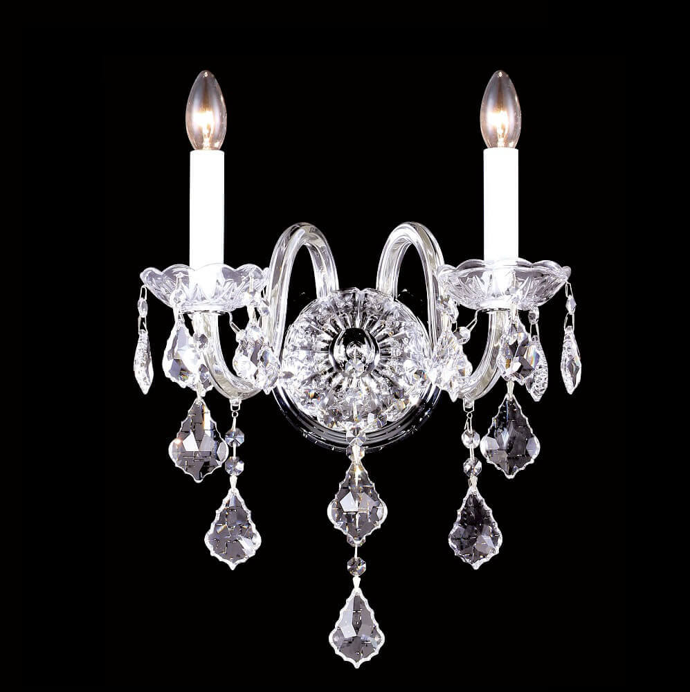 

Бра Crystal Lux, Белый, Queen AP2 Queen