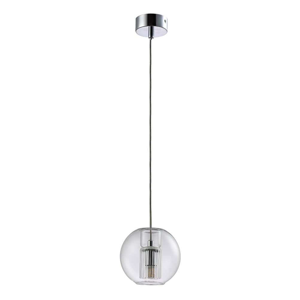 

Подвесной светильник Crystal Lux Beleza SP1 B Chrome, Хром, Beleza SP1 B Chrome Beleza