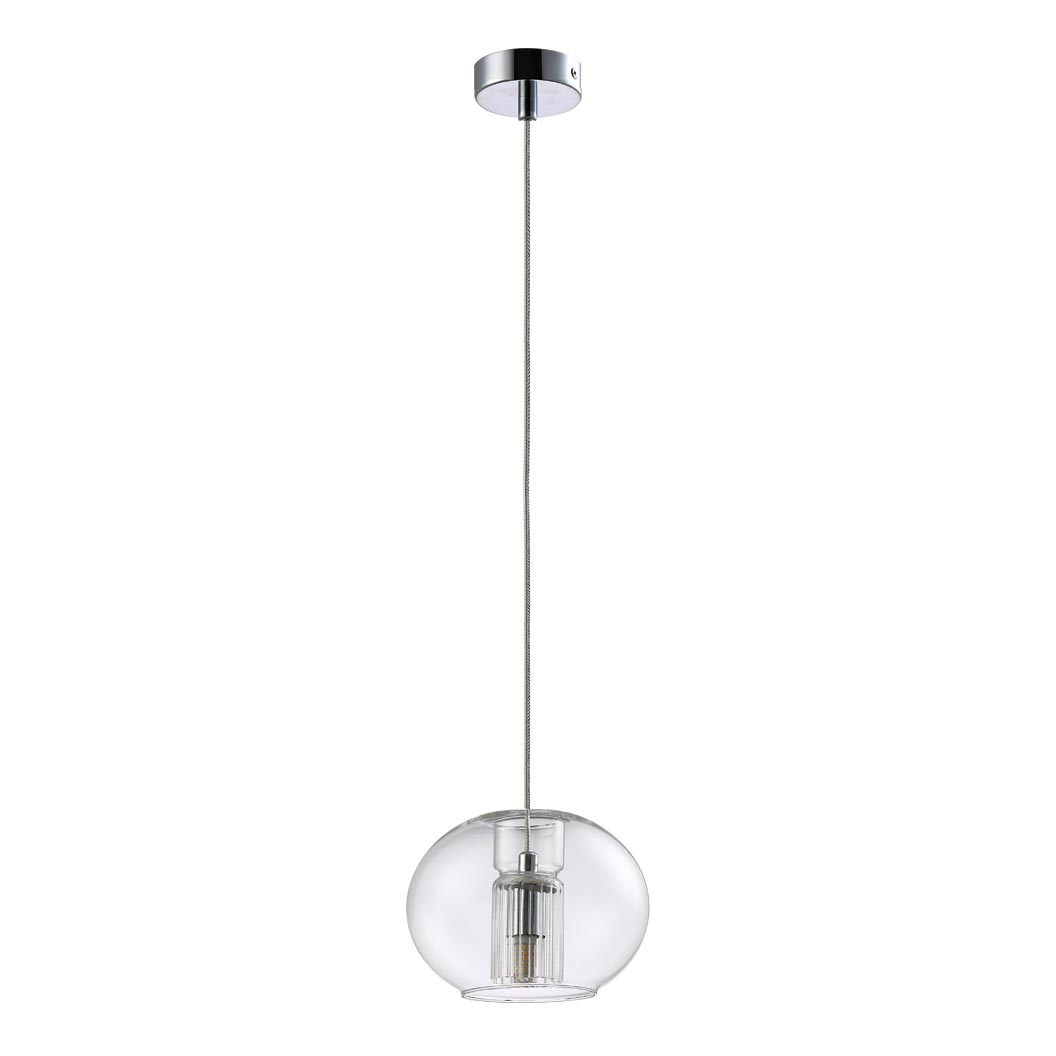 

Подвесной светильник Crystal Lux Beleza SP1 E Chrome, Хром, Beleza SP1 E Chrome Beleza