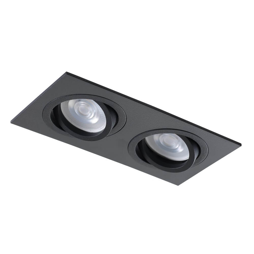 

Встраиваемый светильник Crystal Lux CLT 002С2 BL, Черный, CLT 002С2 BL CLT 002