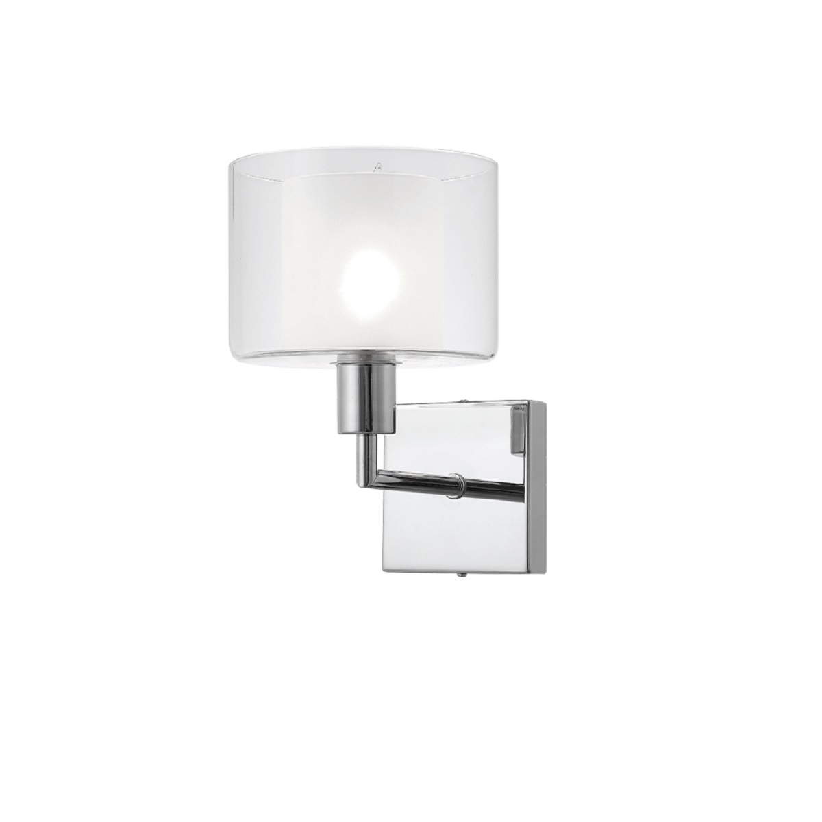 

Бра Crystal Lux Maestro AP1 Chrome, Белый, Maestro AP1 Chrome Maestro