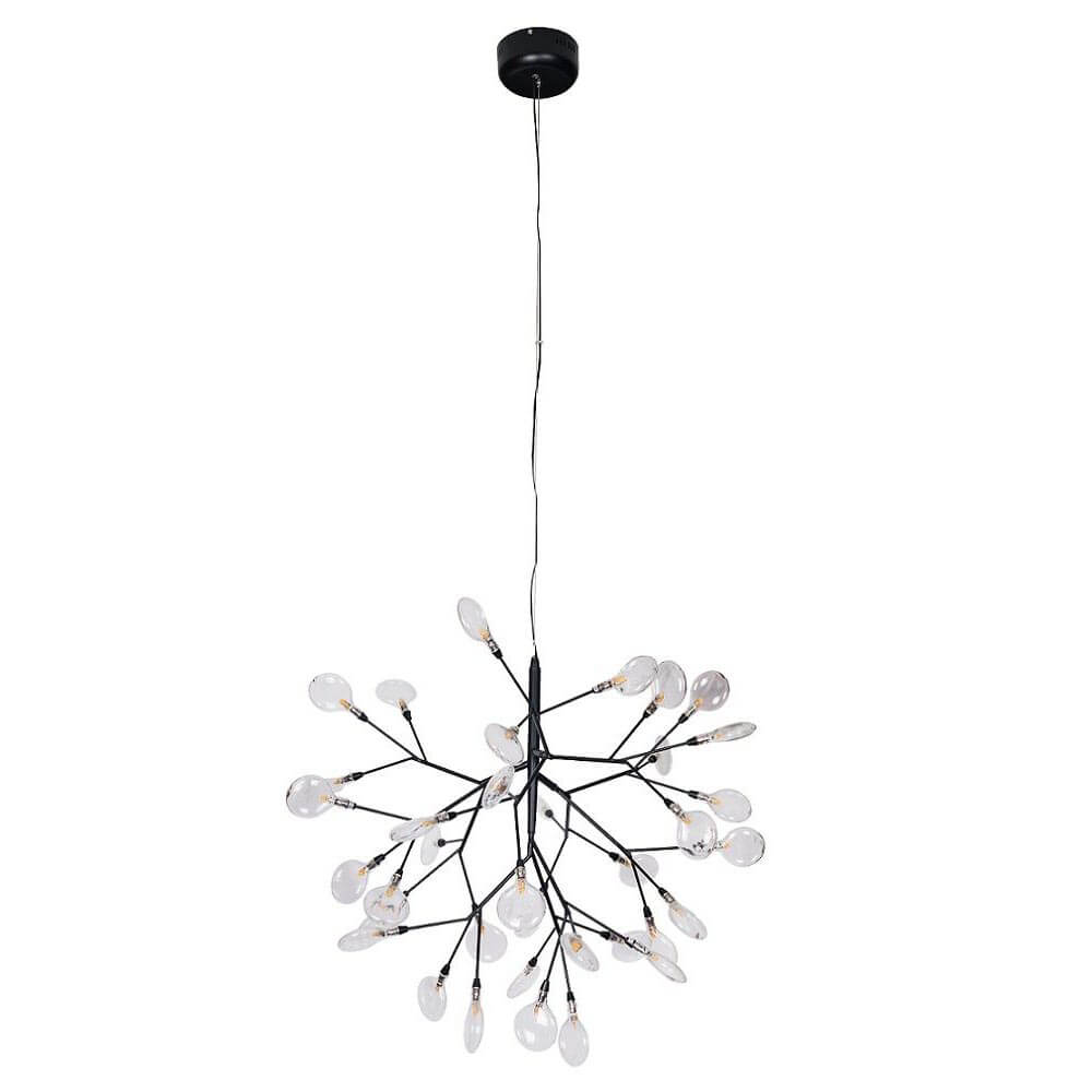 

Подвесная люстра Crystal Lux Evita SP36 Black/Transparent, Черный, Evita SP36 Black/Transparent Evita