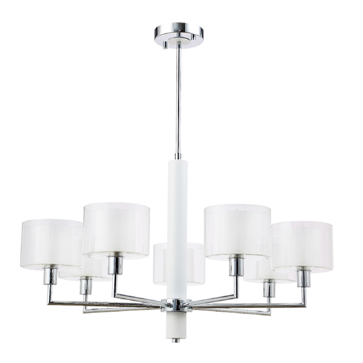 

Подвесная люстра Crystal Lux Maestro SP-PL7 Chrome, Белый, Maestro SP-PL7 Chrome Maestro