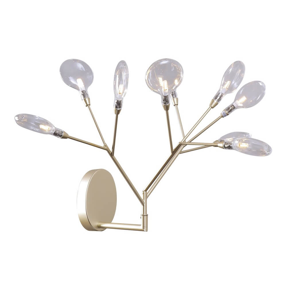 

Бра Crystal Lux Evita AP9 Gold/Transparent, Золотой, Evita AP9 Gold/Transparent Evita