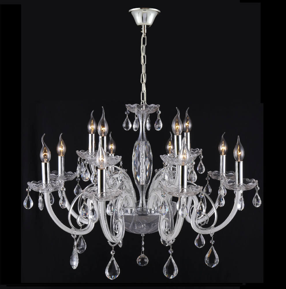 

Подвесная люстра Crystal Lux Glamour SP-PL8+4