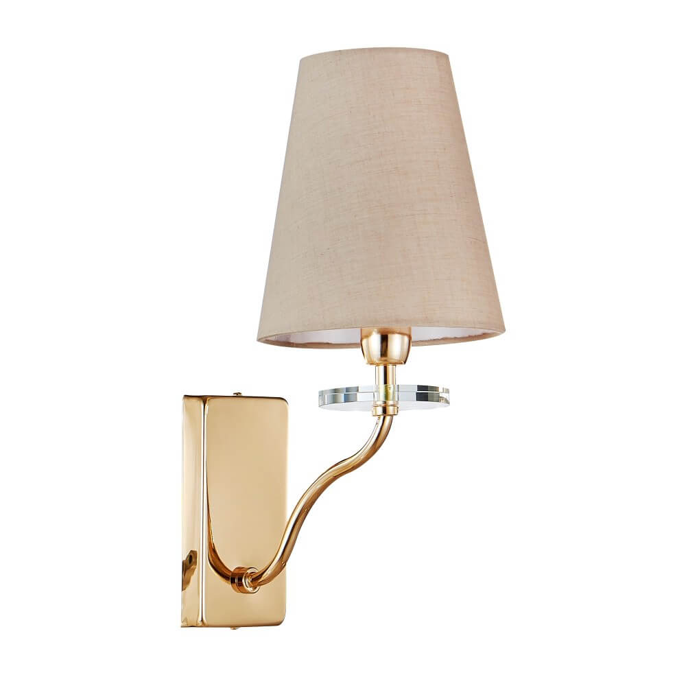 

Бра Crystal Lux ARMANDO AP1.1 GOLD, Бежевый, ARMANDO AP1.1 GOLD Armando Gold