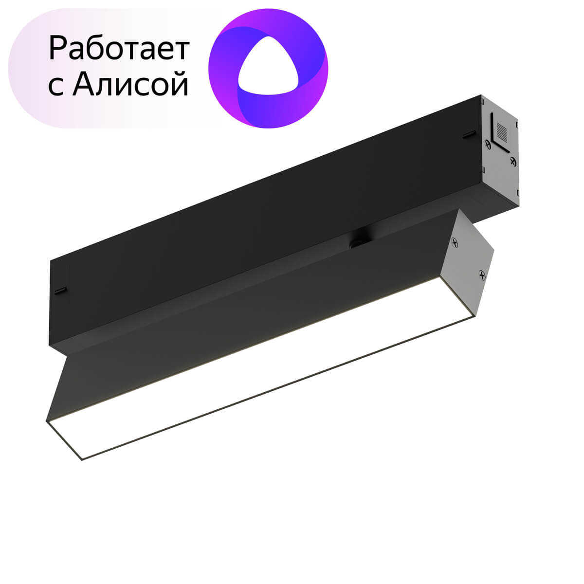 

Трековый светодиодный светильник Denkirs Smart DK8009-BK, Черный, DK8009-BK Smart ()