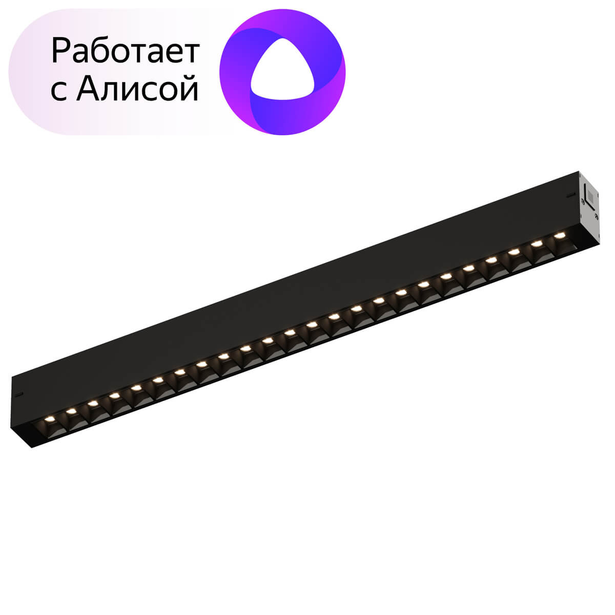 

Трековый светодиодный светильник Denkirs DK8002-BK, Черный, DK8002-BK Smart
