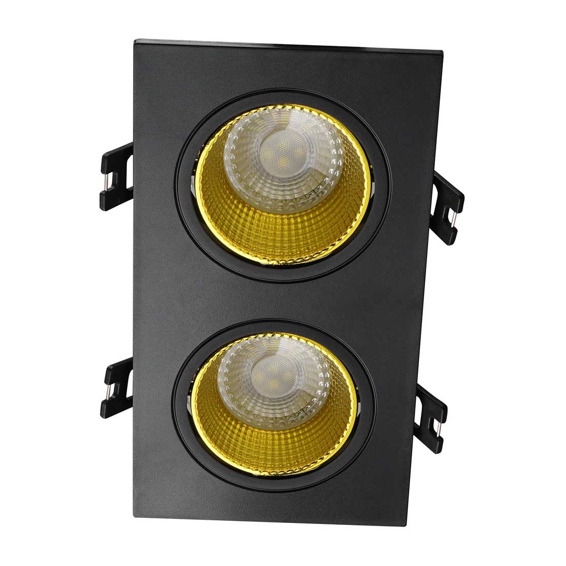 

Встраиваемый светильник Denkirs DK3020BYE DK3072-BK+YE, Черный, DK3072-BK+YE DK3020BYE