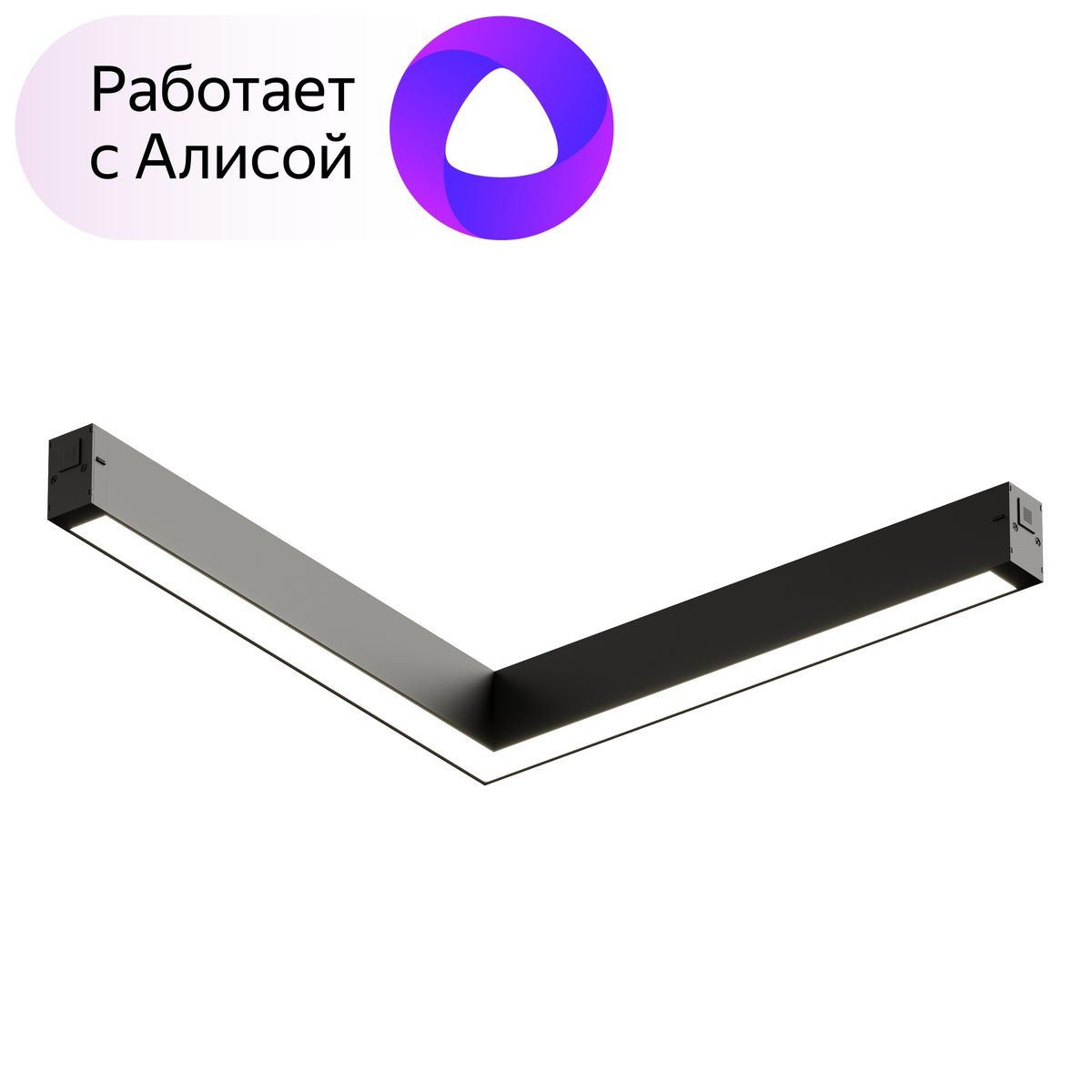 

Трековый светодиодный светильник Denkirs Smart Linear DK8014-BK, Черный, DK8014-BK Smart Linear