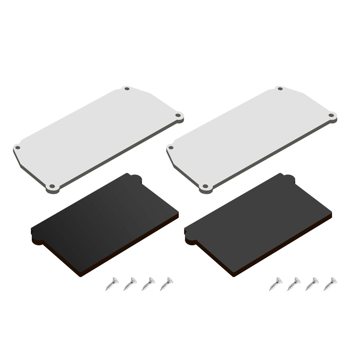 

Заглушка Denkirs Flod (2 шт) DK5852-BK, Черный, DK5852-BK Flod
