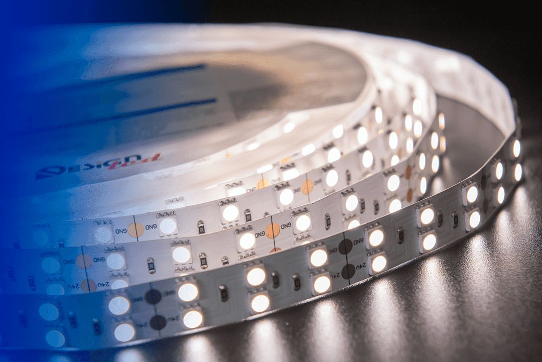 

Светодиодная влагозащищенная лента DesignLed 28,8W/m 120LED/m 5050SMD нейтральный белый 5M 001133, 001133 DSG5120