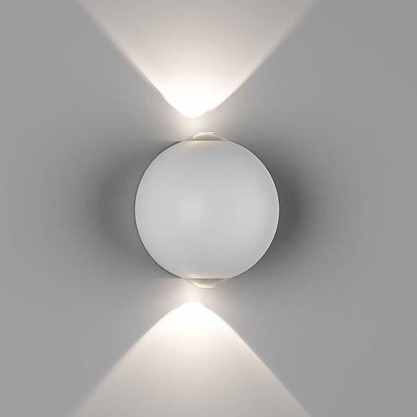 

Настенный светодиодный светильник DesignLed GW Sfera-DBL GW-A161-2-6-WH-WW 003202, Белый, 003202 GW Sfera-DBL