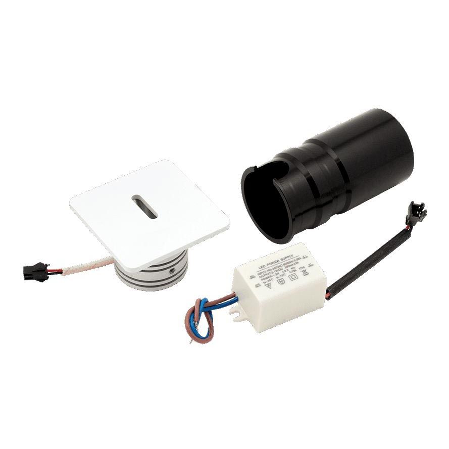

Встраиваемый светодиодный светильник DesignLed GW Tik GW-S712-3-WH-WW 003028, Белый, 003028 GW Tik