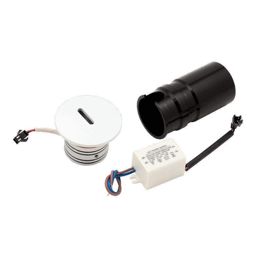 

Встраиваемый светодиодный светильник DesignLed GW Tik GW-R712-3-WH-WW 003029, Белый, 003029 GW Tik
