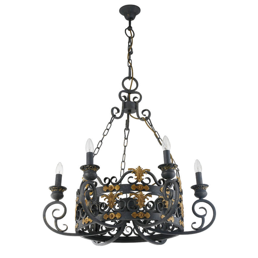 

Люстра Divinare, Черный, 8852/22 SP-6 8852